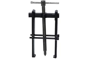 Hypertune Universal 8inch Two Jaw Pilot Bearing Gear Puller Bearing Gear Remover Tool Carbon Steel Adjustable Pump Pulley Remover Hand Tool Removal Kit Straight Type