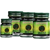 WOFO Authentic Green Herbal Balm Bundle from Thailand &ndash; 50g x 3 Jars &amp; 20g x 1 Jar (Authorized Distributor)