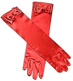 TagoWell Kids Girls Stretch Long Full Finger Dress Formal Pageant Party Gloves