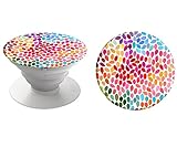 Expanding Stand and Grip for Smartphones and Tablets Multi-Function Holder(Galaxy S7, S7 Edge, iPhone SE / 5 / 5S / 6 / 6+ /6S / 7 / 7+ /iPad / IPad Mini) (rain)