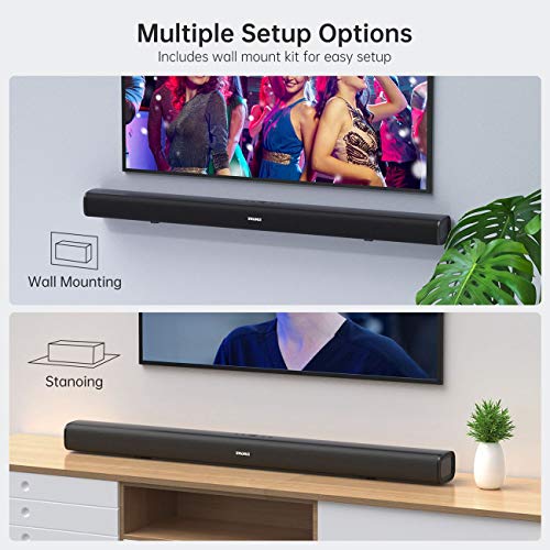 SAKOBS Sound Bar, 36 Inches Sound Bars for TV