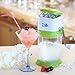 Ice Crusher Grinder Shaver Manual Ice Chipper For Fine Or Coarse Pieces, Strongest Heaviest Duty With Large 50 OZ Bucket - 430 Stainless Steel Blade - Essential Kitchen Tool - Bar Accessory - by Zalik