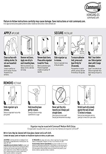 Command White Mirror Organizer - Image 6