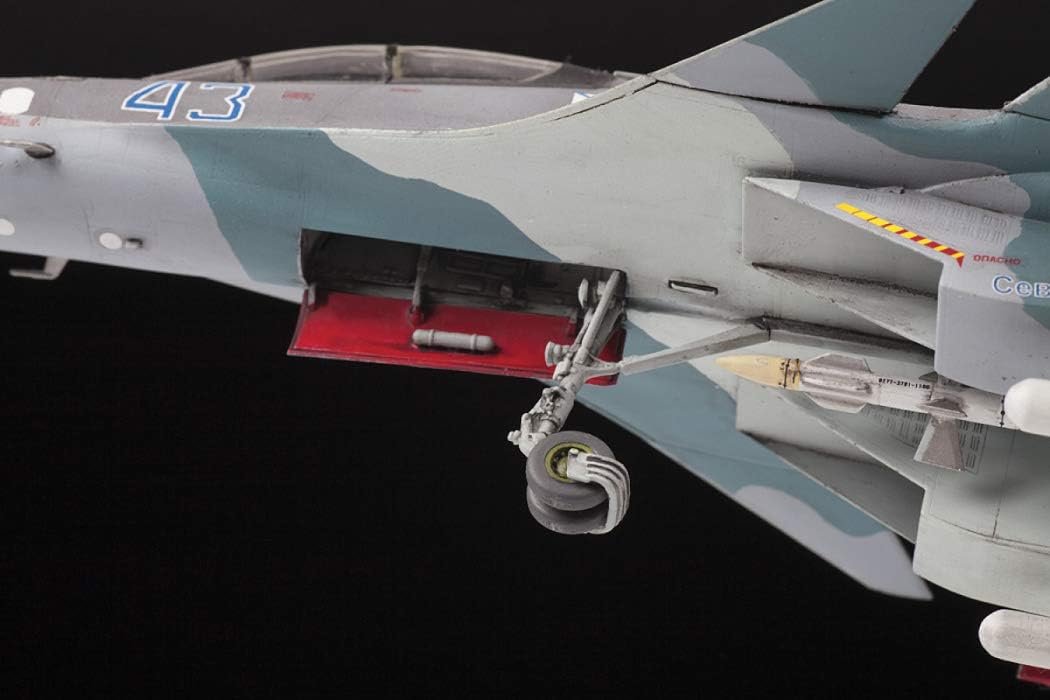 ZVEZDA 500787314-1:72 Sukhoi SU-30 SM - Plastic Kit - Model Kit - Assembly - Kit - for Beginners - Detailed, Unpainted - Image 5