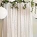 ElaDeco 216 Ft Artificial Vines Garland Leaf Ribbon Greenery Foliage Rattan Greek Wild Jungle Decorative Accessory Wedding Party Garden Craft Wall Decoration