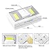 FC-Fancier Closet Light, Battery Operated, Tap Light, Touch, Night, Utility, Wall Wireless Mount Under Cabinet, Shelf, Shed, Kitchen, Garage, Attic, RV, DIY(4-Pack)