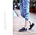 L-RUN Women's Casual Comfortable Suede Walking Shoes Flat
