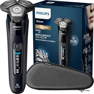 【肌にやさしい】フィリップス 電動シェーバー 9000シリーズ 電動 髭剃り S9696/31 ブラック 【Amazon.co.jp限定】