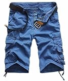 KIWEN® Men's Casual Wear Twill Cargo Shorts(No Belt)
