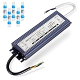 LED Driver 100 Watts 12V 8.3A, IP67 Ultra Thin