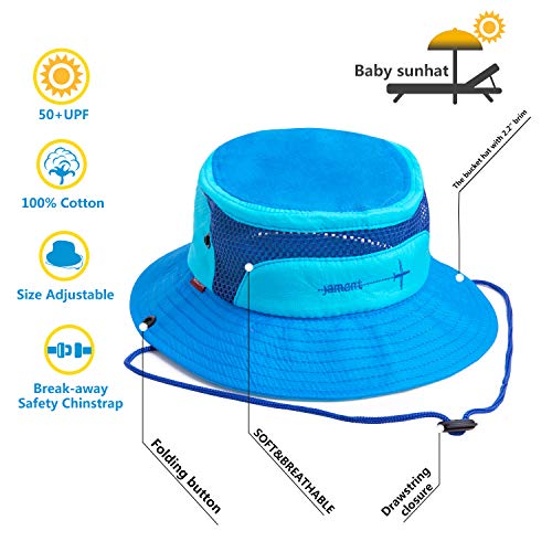 Baby Sun Hat Toddler Sun Hat Kids Breathable Bucket Sun Protection Hat