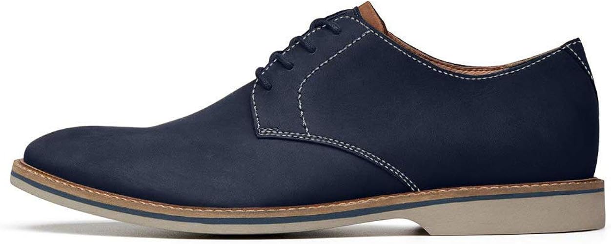 clarks atticus lace navy nubuck