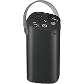 Waterless Essential Oil Diffuser with Handle, Scent Diffuser for Car Home Office Bathroom with Timer, Small Rechargeable Aromatherapy Diffuser, Portable Cordless Aroma Car Diffuser, Black