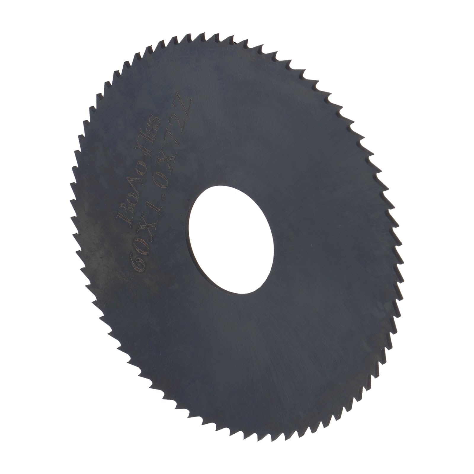 CoCud Circular Saw Blade, 60mm Dia 16mm Arbor 1mm Thick 72 Tooth, 6542 High Speed Steel (HSS) Wood Cutting Table Saw Blades Black - (Applications: for Metal Woodwork Plastic Aluminum)
