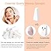 Sweetcube 50 Pcs Makeup Sponges Wedge Latex Free Makeup Sponge Blender for Liquid, Cream,and Powder,Milky-White Cosmetic Sponges -Best Makeup Applicators