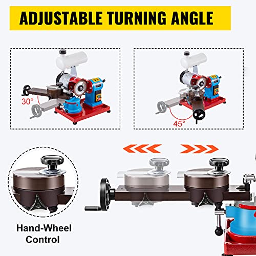 Mophorn Water Injection Grinding Grinder Machine 125MM 370W, Circular