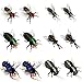 Fly Fishing Flies kit with Fly Box Realistic Flies