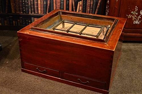 Amazon Co Jp 関東火鉢 江戸長火鉢 欅杢 五徳 火箸付き 骨董 囲炉裏 オカロ 時代物 当時物 ヴィンテージ ホビー