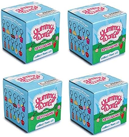 Amazon Com Yummy World Kidrobot Favorite Foods Wave 3 Blind Box Vinyl Figure Keychains Lot Bundle Of 4 Toys Games
