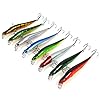 Aorace-8pcslot-Minnow-Fishing-Lure-Tackle-3D-Artificial-Bait-8colors-Hard-Floating-Big-Fishing-Lures-Leurre-Peche-12cm-10g