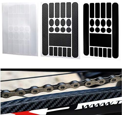 Windfally Bicycle Decal Chainstay Stickers,Chainstay Frame Protector for Bicycle MTB BMX Mountain Bike Chain Protective Folding Bicycle Frame Tape Guard