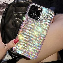 Teazgopx Bling Rhinestone iPhone 13 Pro Max Case