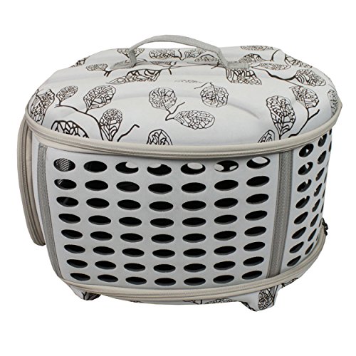 Iconic Pet Travel Carrier Lightweight, easy to Carry, 360° Ventilated Collapsible Zip-up Hard-Top with Handle for Indoor and Outdoor for Cats, Puppies / Small Dogs and Rabbits (for pets up to 15 lbs) - Thumbnail 3