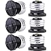 3 Prong Light Socket to Plug Adapter - E26 E27 Light Socket to Plug Adapter - Polarized Light Bulb Plug Adapter, 2/3 Prong Outlet Socket Splitter Convert for Garage Porch Camera (1, White)