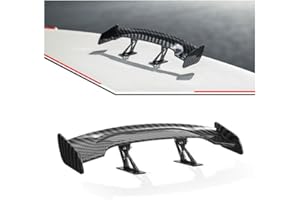 BINB ROAD Car Mini Spoiler Wing, 9.8 Inch Mini Spoiler for Car Funny,Carbon Fiber A