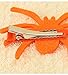 Baby Halloween Hairclip Kids Felt Hairpin Funny Spider Character Hairgrips JHH04 (Black Spider)