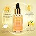 Vitamin C Serum, BREYLEE Natural Facial Serum with Organic Ingredients Moisturizer Serum for Skin Nourishing and Smoothing Skin Beauty Skin Care (17ml, 0.6Fl Oz)
