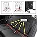 Locisne ISOFIX Belt Latch, ISOFIX Latch Connector, Car Booster Seat Strap with Strong Hooks and Durable Nylon Belt, Child Car Safety Seat Connector for Fixed Child Car Seats