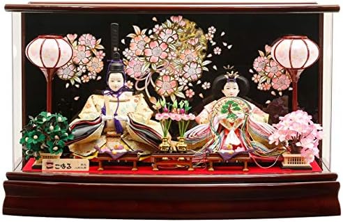 雛人形 ひな人形 お雛様 おひなさま コンパクト ミニ 初節句 かわいい ひなまつり 定価の67 ｏｆｆ 雛祭り 二人 C 選べる 豪華 親王飾り るる ケース P312 アクリル 2人