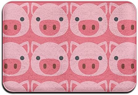 Pig Face Emoji Doormats Entrance Rug Floor Mats Doormats Floor Mat 15.7"23.6"