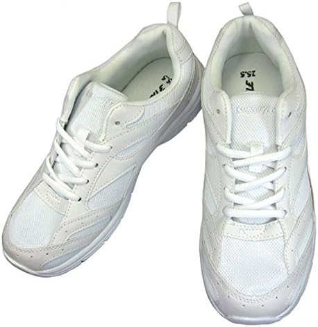 Amazon ケービ スタイル K B Style K 17 白スニーカー 通学靴 3e 23 5cm ホワイト K B Style ケービ スタイル シューズ バッグ