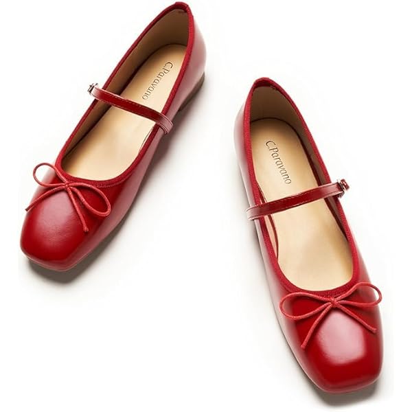 Amazon.com | C.Paravano Mary Jane Shoes for Women | Women's Square