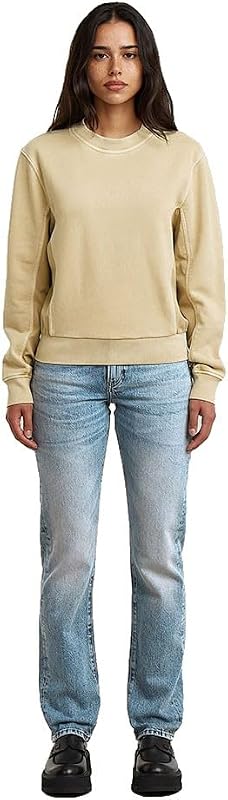 Women's Lennoxx Slim Straight Wmn, Colour Blue, Size: Waist 27, Inseam 34