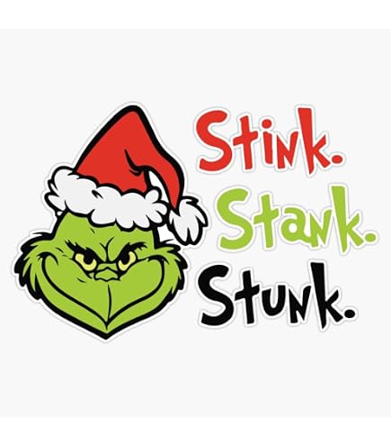 Merry Fcking Christmas Grinch - SVG PNG - Cricut - Instant D