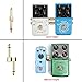 Donner Pedal Coupler Z Type Guitar Effect Connector 1/4 inch 6 Pack