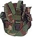 Military Outdoor Clothing Never Issued Olive Drab 1 quart Canteen with Previously Issued US G.I. Woodland Canteen Cover