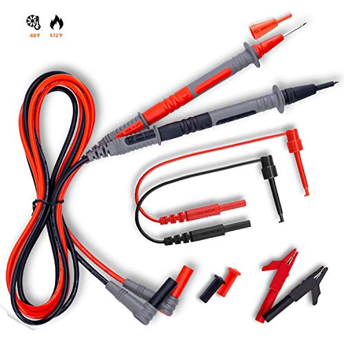 KAIWEETS 51 inches Electrician Test Leads Kit CAT.III 1000V & CAT.IV