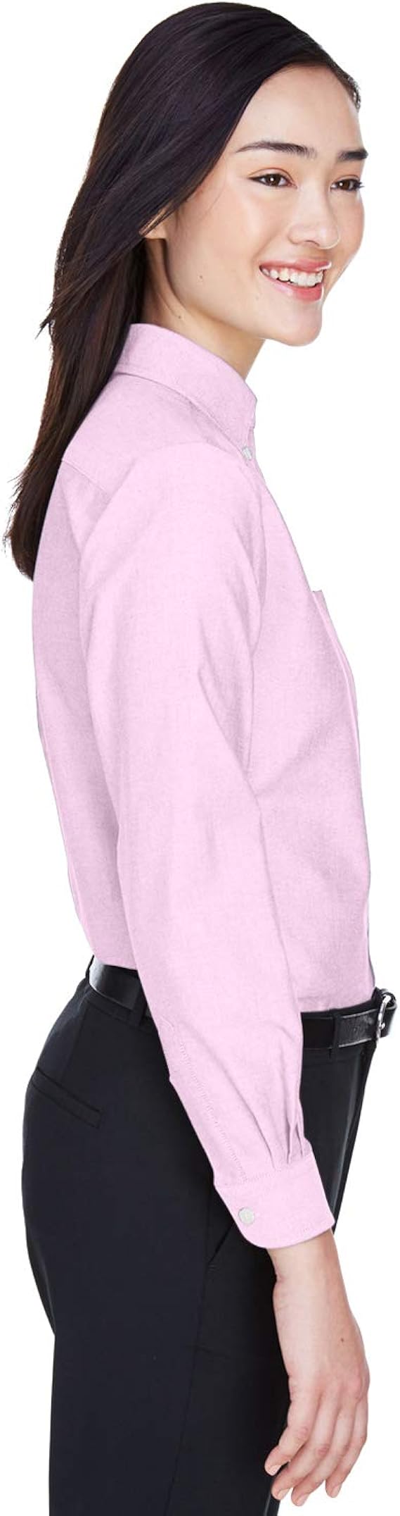 Ultraclub Women S Wrinkle Free Long Sleeve Oxford Shirt At Amazon