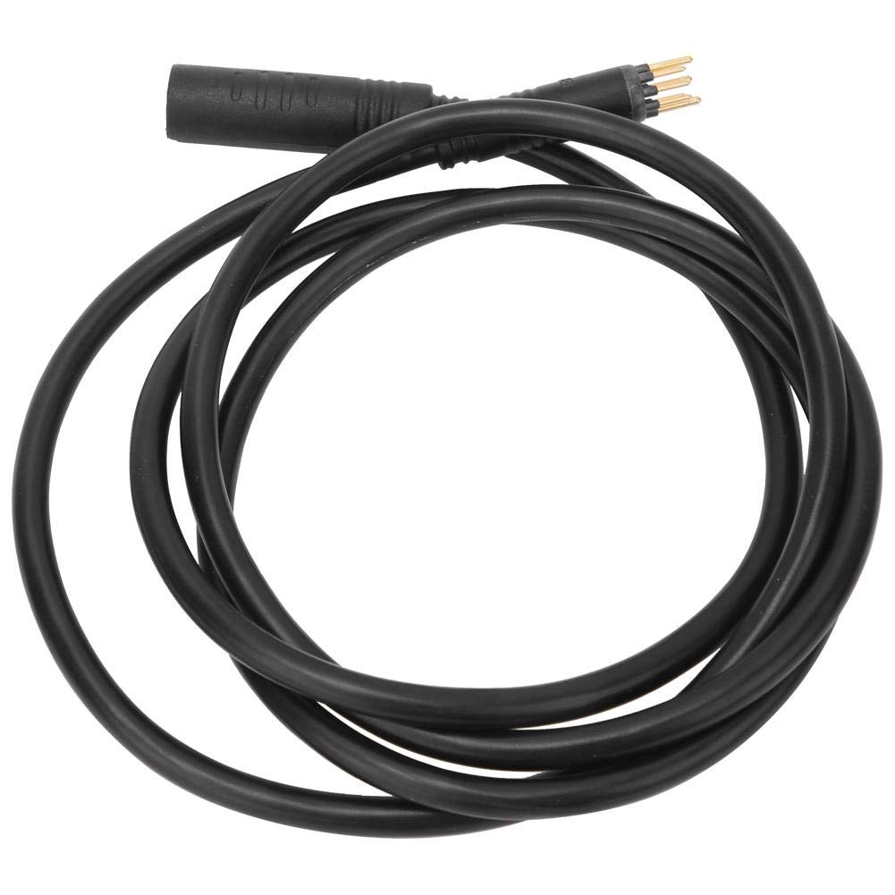 MAGT Bike Extension Cable, 9 Pin Front Rear Wheel Motor Female to Male Wire Cable for Electric Bikes E-Bike Accessory (1.5pin 1300mm)