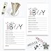 Baseball Wishes for Baby Boy Shower Game Set of 20