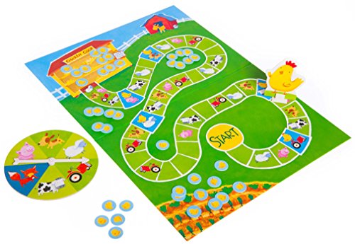 Peaceable Kingdom Count Your Chickens Award Winning Cooperative Counting Game for Kids
