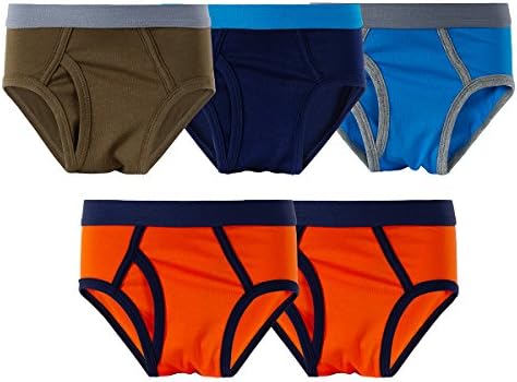 MAMABIBI ComfortSoft Briefs Toddler Boys Cotton 5 Pack Size 2-12T