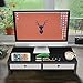 Monitor Stand Riser with Drawer – Good Desk Shelf Organizer,Keyboard Storage,Stylish Black,22″ x 10.6″ x 4.7″thumb 1