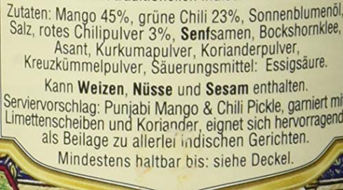 Truly Indian Mango Chili Pickle, 6er Pack (6 x 200 g) – Bild 8