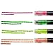 4 PCS Highlighter Pens, Double-headed Multifunctional Pen included Roller Ball Pen and Highlighter 4 Colors