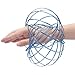 Teacher's Choice Kinetic Educational Spring Toy - Multi Sensory Interactive 3D Shaped Flow Ring, Blue